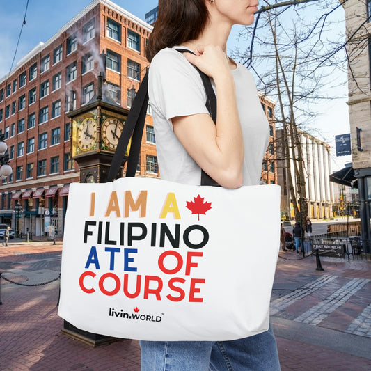 Filipino Ate Canada Weekender Tote Bag