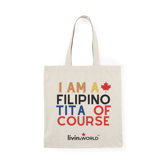 Filipino Tita Canada Natural Tote Bag